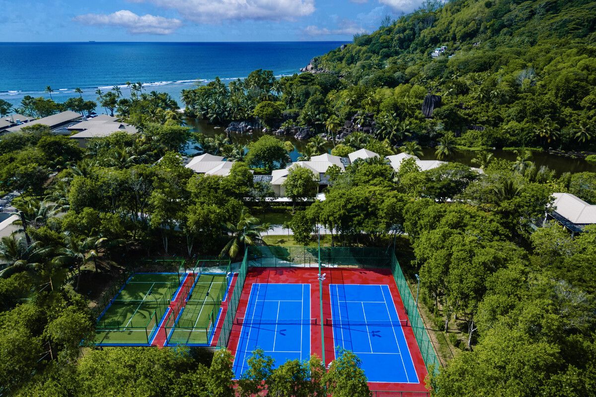 Tennis- en padelbanen