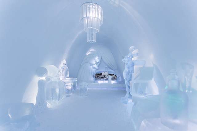 Overnachten in het IJshotel in Lapland