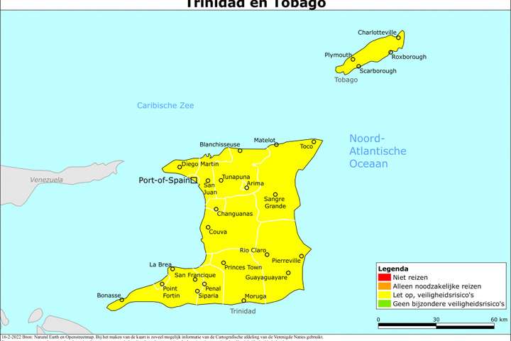 Reisadvies Trinidad en Tobago