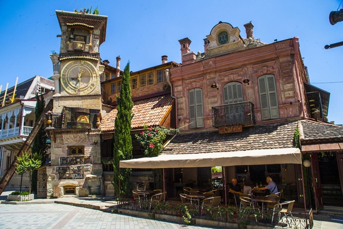 Het oude centrum van Tblisi 
