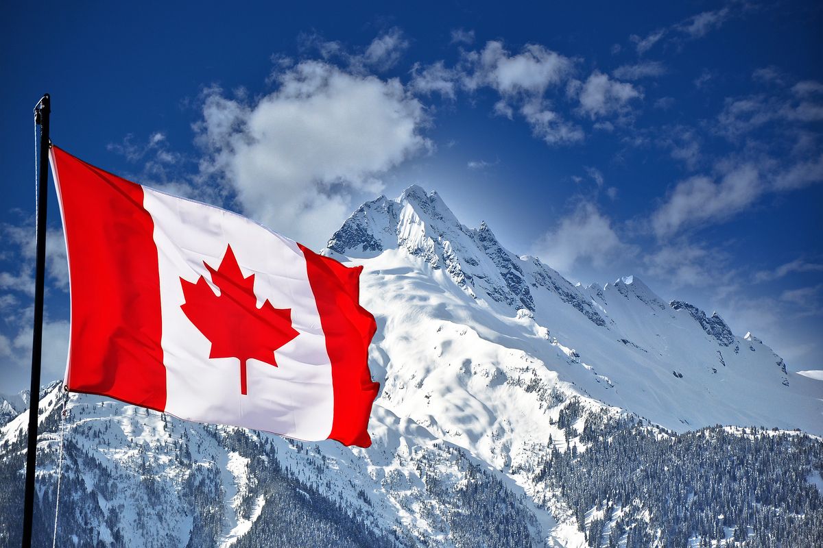 De bergen van Canada