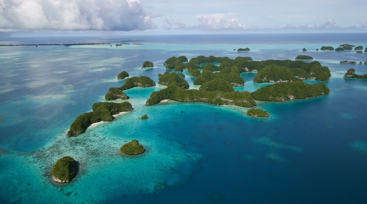 Eilanden bij Micronesia