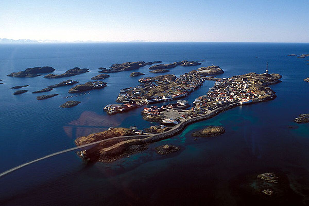 De Lofoten in Noorwegen