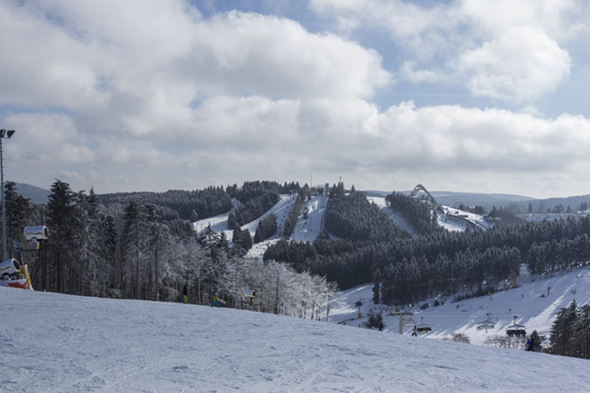 Skipiste van Winterberg