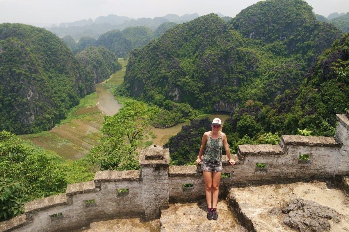 Geweldig uitzicht op Tam Coc