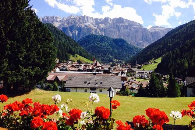 Val Gardena in de zomermaanden