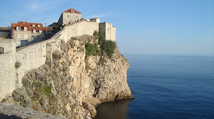 Kroatische kust bij Dubrovnik