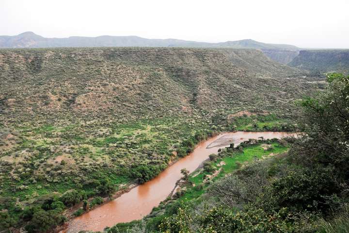 De Awash vallei