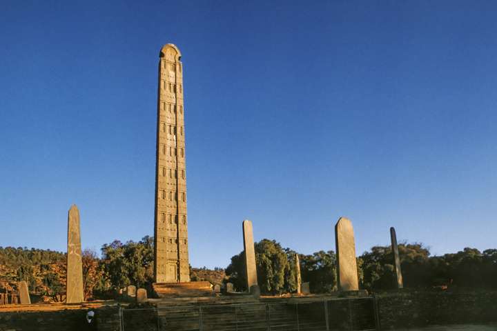 De obelisken in Aksum