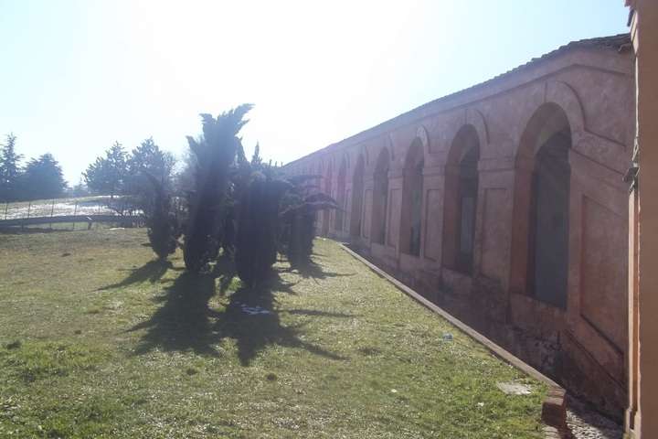 Zuilengang naar Santuario di San Luca