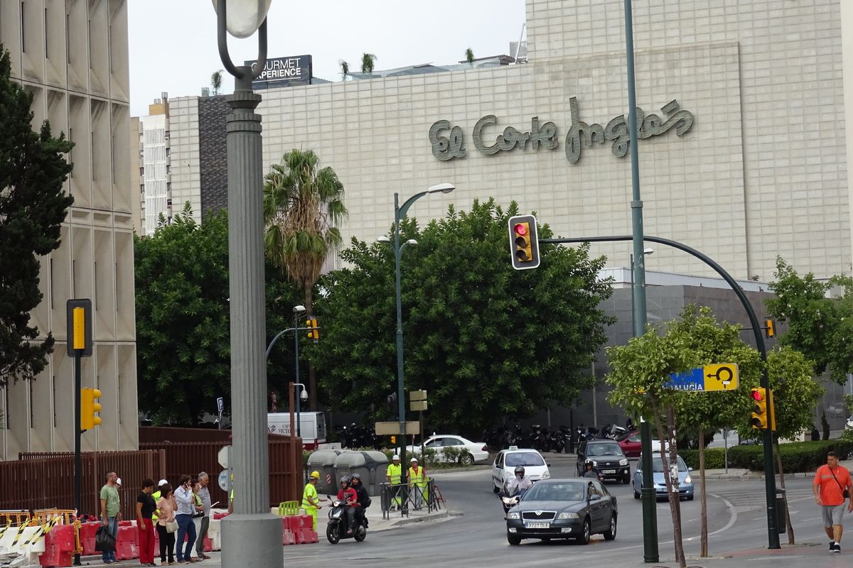 El Corte Ingles in het centrum