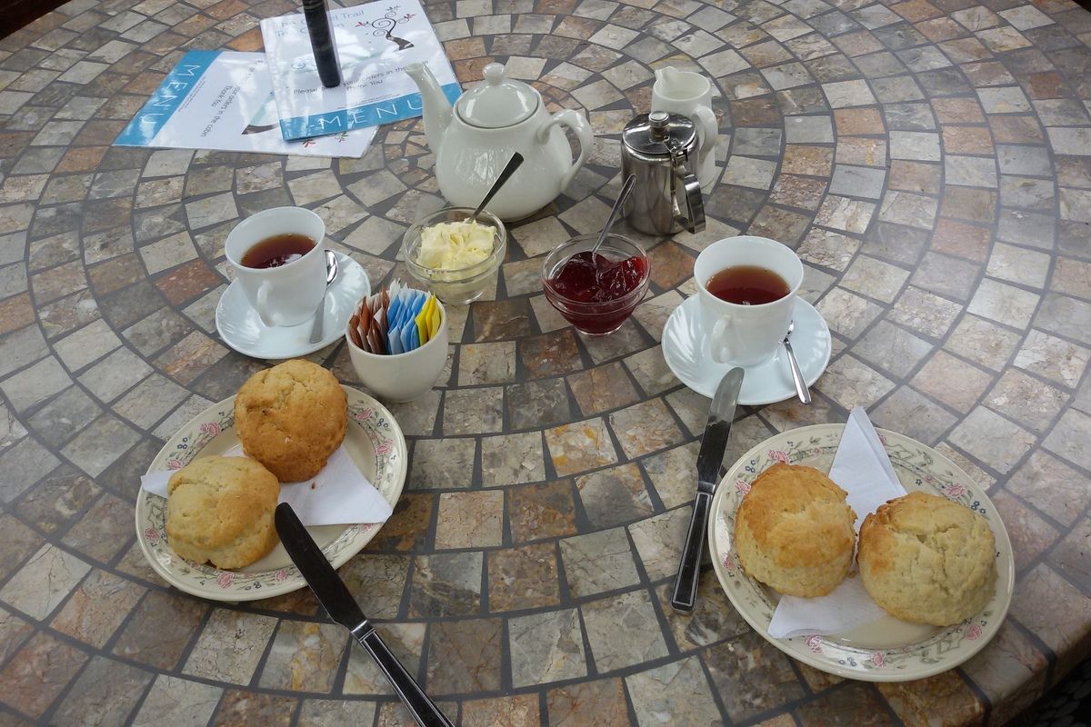 Cornish tea Camel Trail