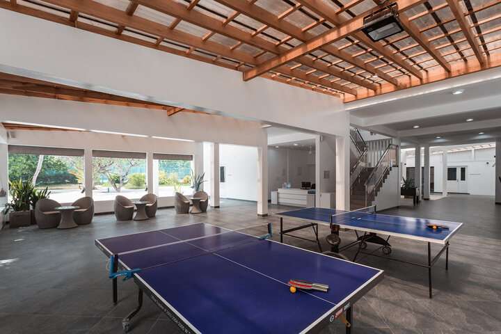 Bandos Maldives clubhuis sportcomplex