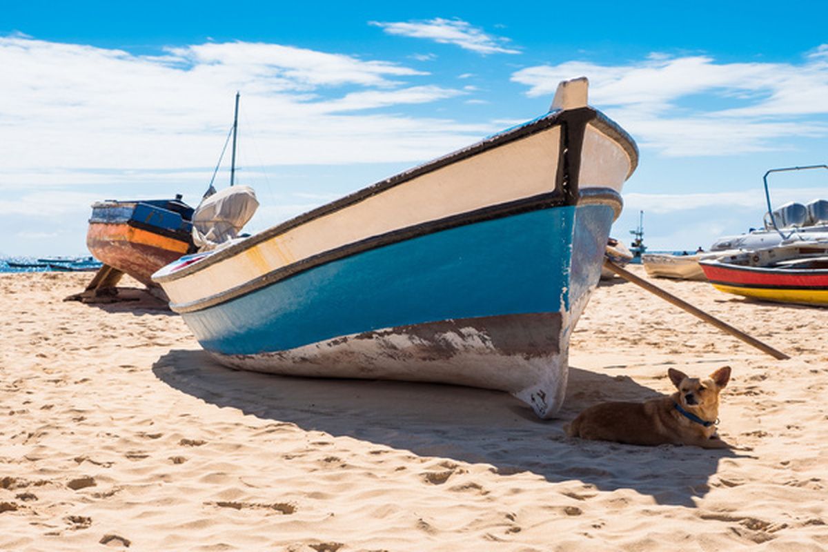 Strand van Santa Maria op Sal
