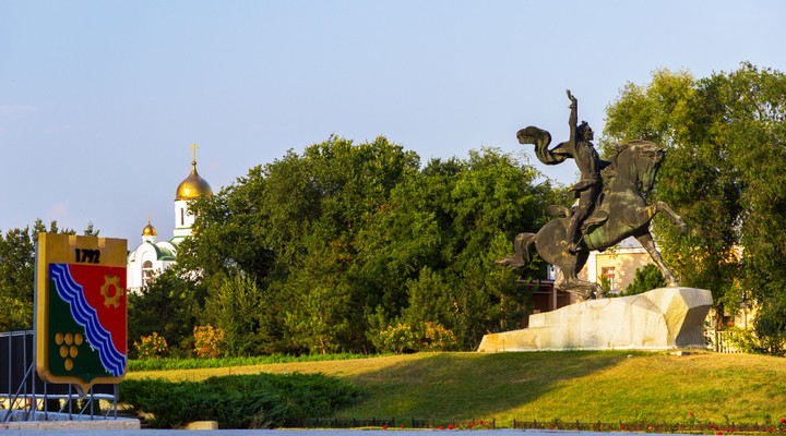 Monument aan Alexander Suvorov, Tiraspol