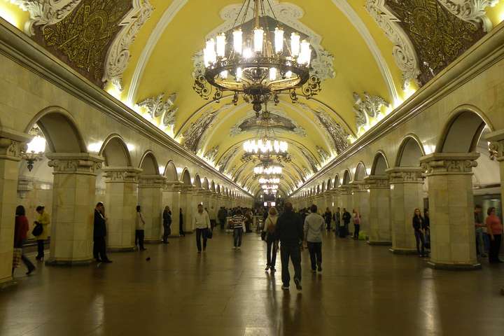 metro in Moskou