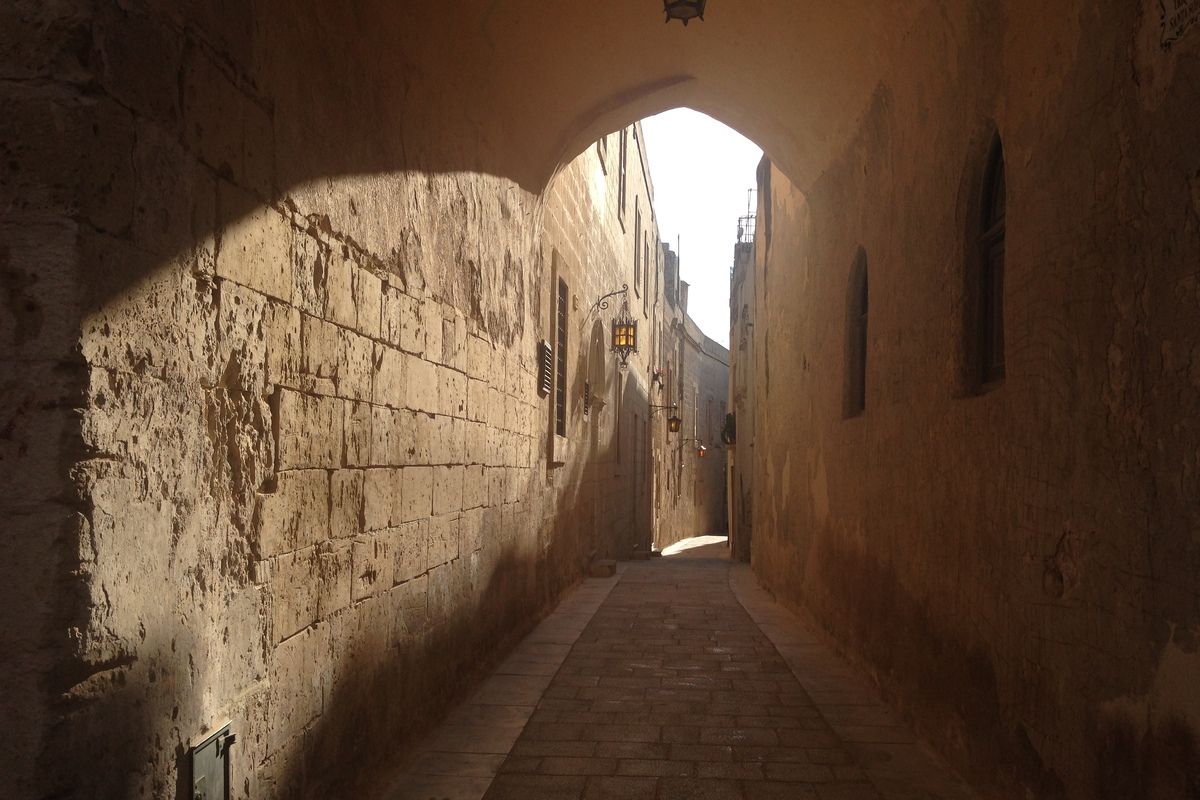 Ronddwalen in Mdina