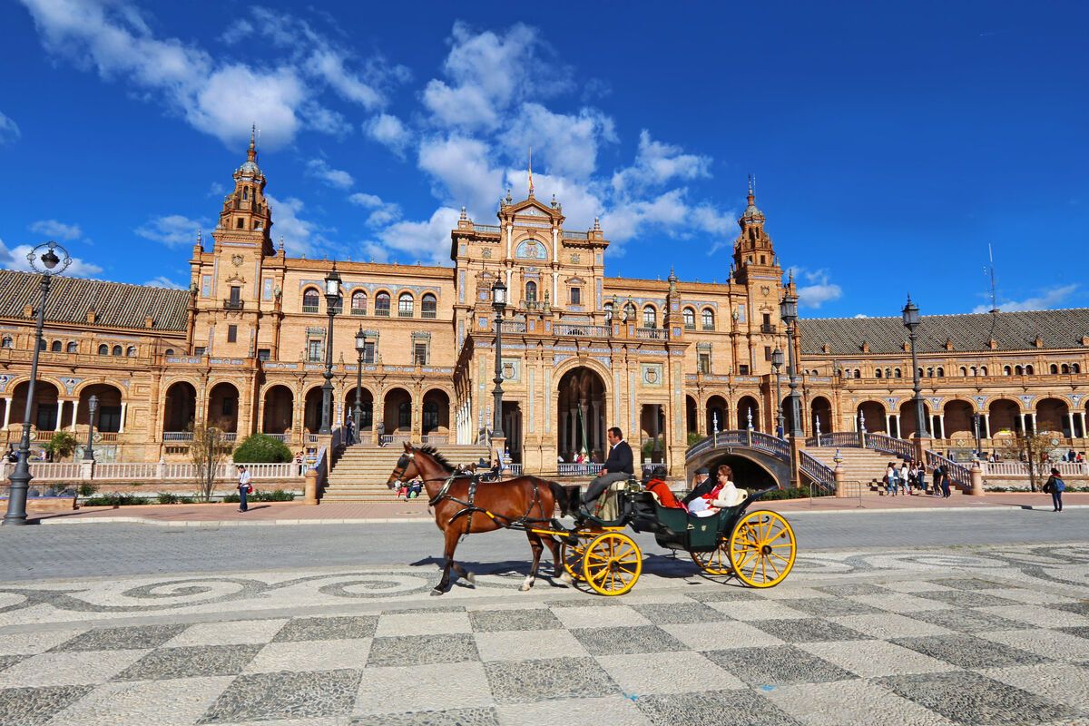 Plaza de Espa�a Sevilla