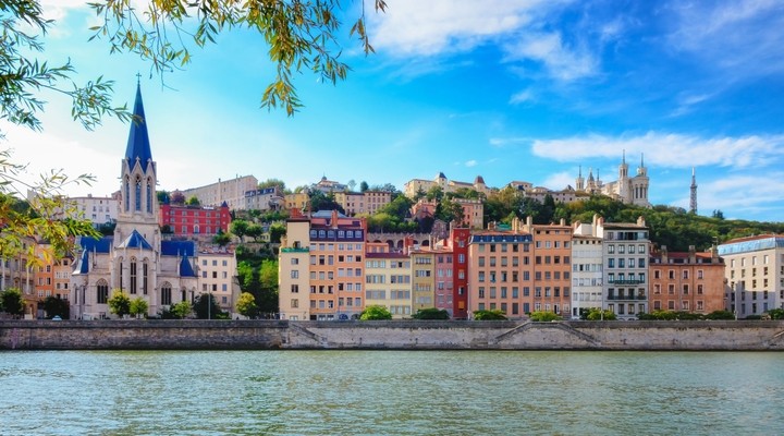 Stadsbeeld Lyon, Frankrijk