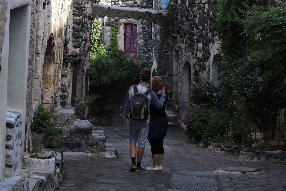 Authentieke steegjes met veel groen