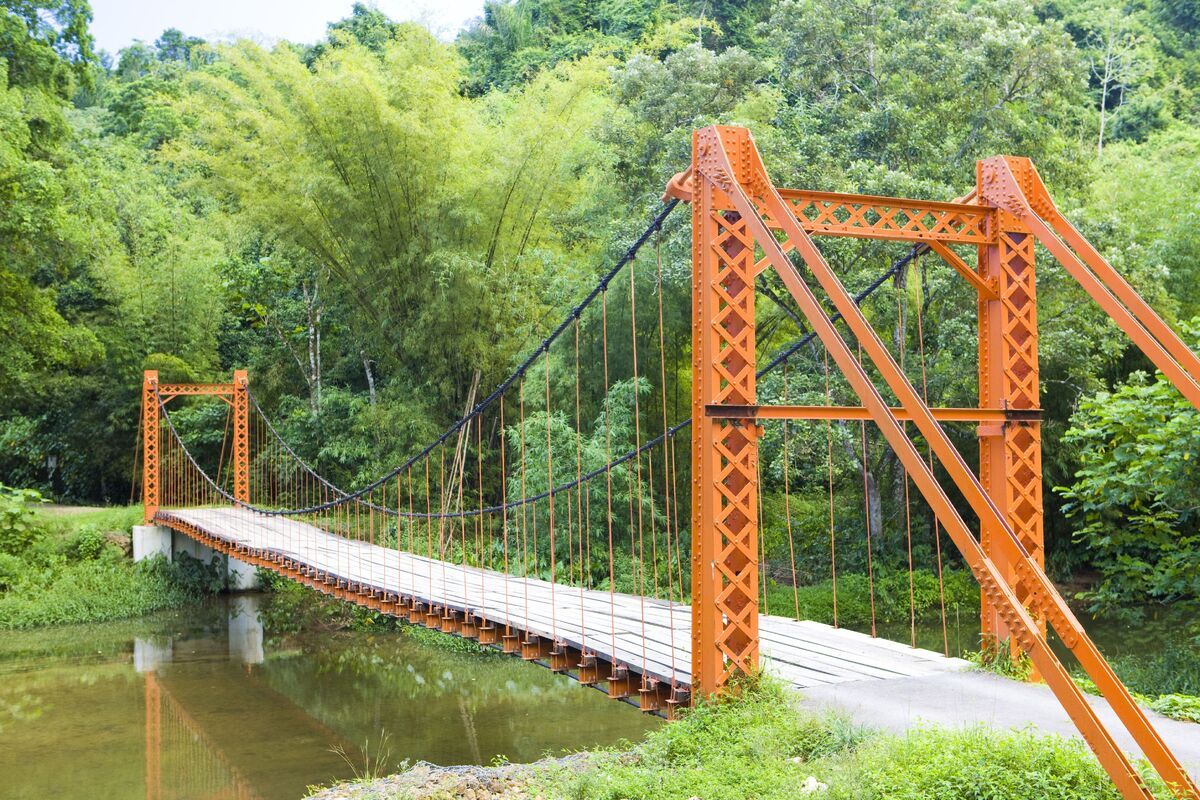 Hangbrug Blanchisseuse, Trinidad
