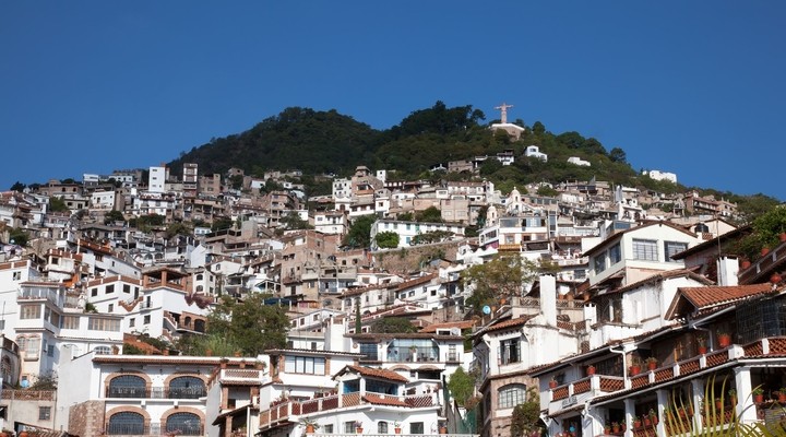 Zilverstad Taxco met de witte huizen