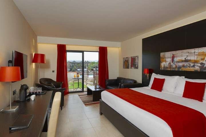 Slaapkamer (The Level) van 'Tweepersoonskamer Swim up'