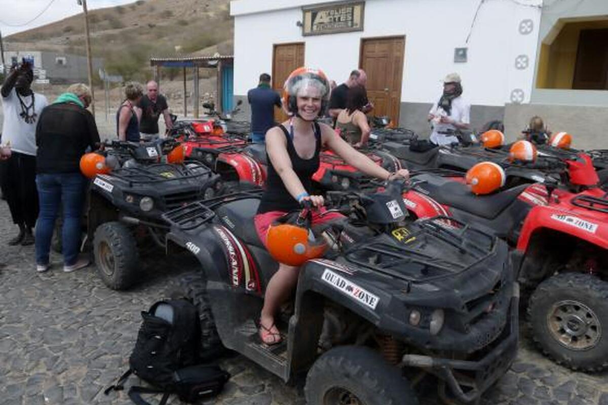 Quadtour op het eiland Boa Vista
