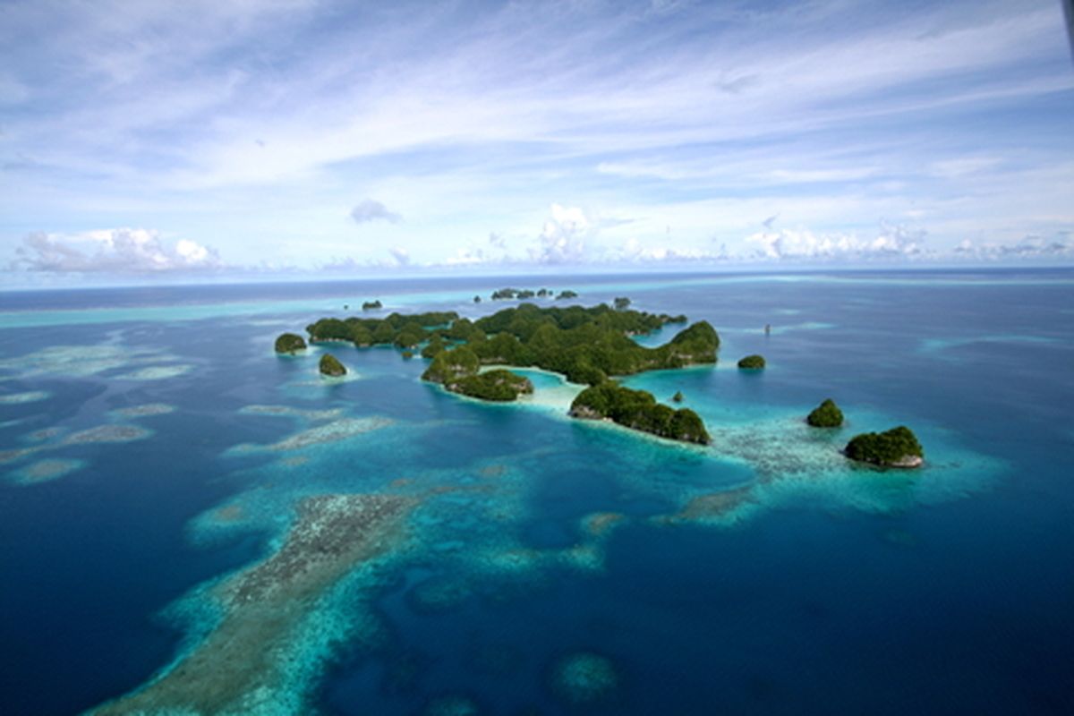 de eilanden van Micronesi�