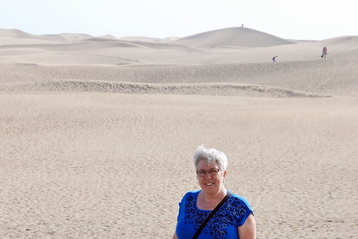 De duinen van Playa del Ingl&eacute;s