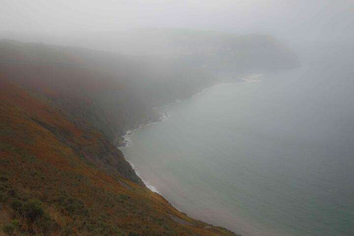 Slecht weer langs de kust