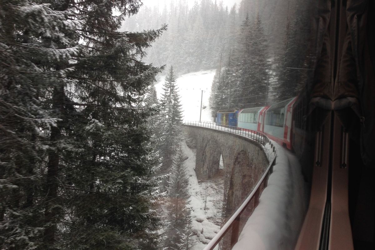 treinrit Zwitserland