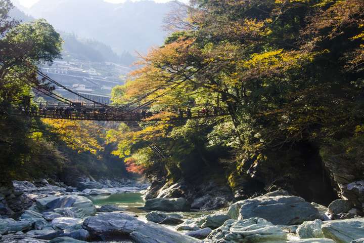 Een van de drie bruggen