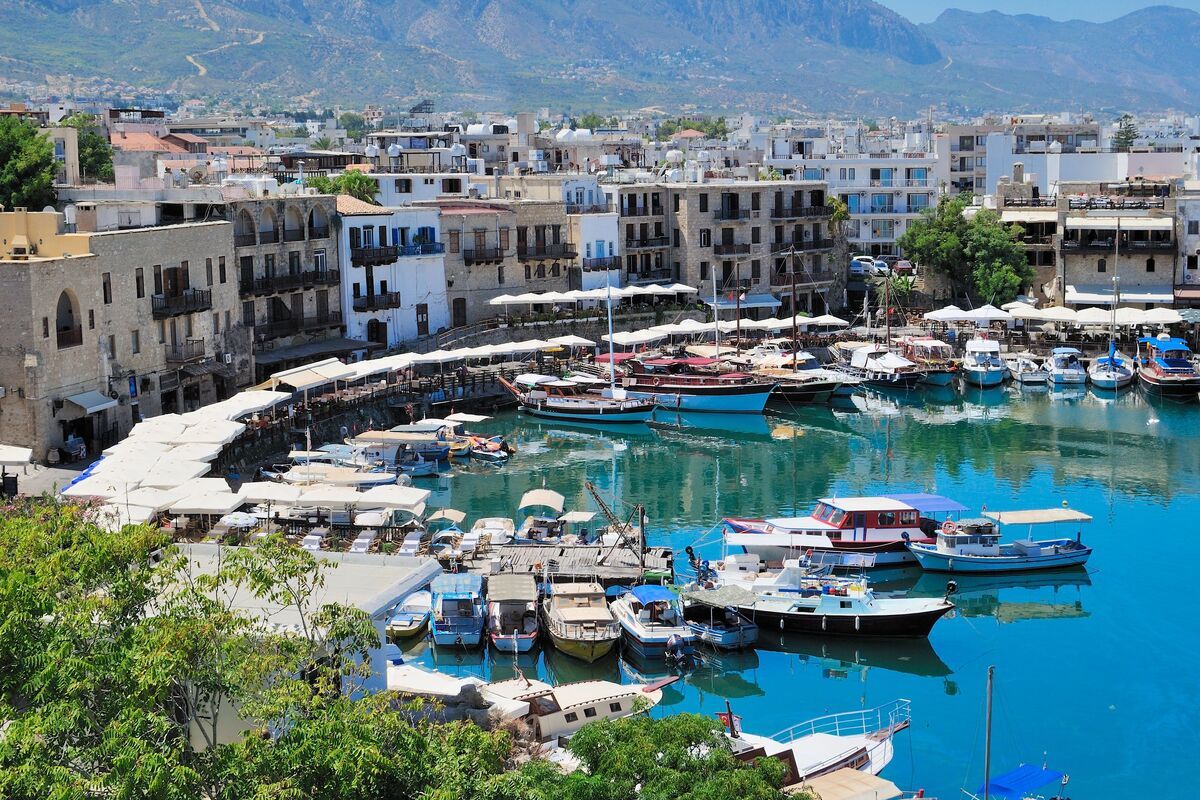 De havenstad Kyrenia