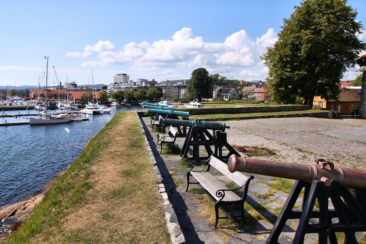 Kanonnen Kristiansand, Noorwegen