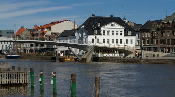 Fredrikstad, klein stadje in Noorwegen