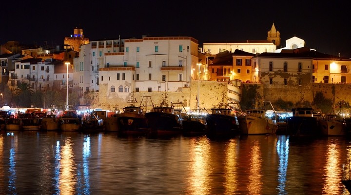 Termoli, stadje Molise, Itali