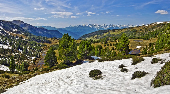 Het prachtige landschap van Andorra