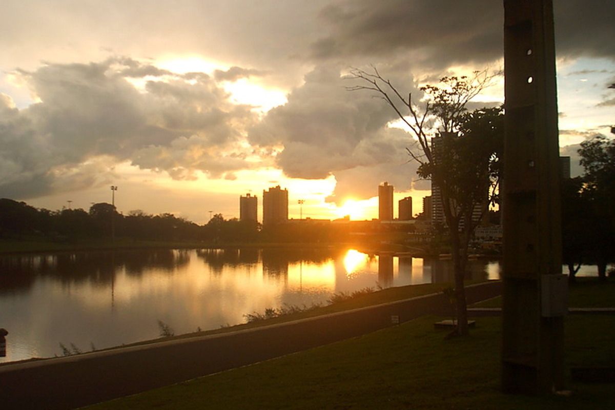 Zonsondergang Campo Grande