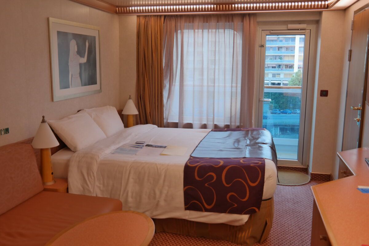De balkonhut op de Costa Diadema