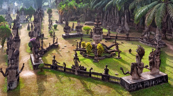 Boeddha park in Vientiane