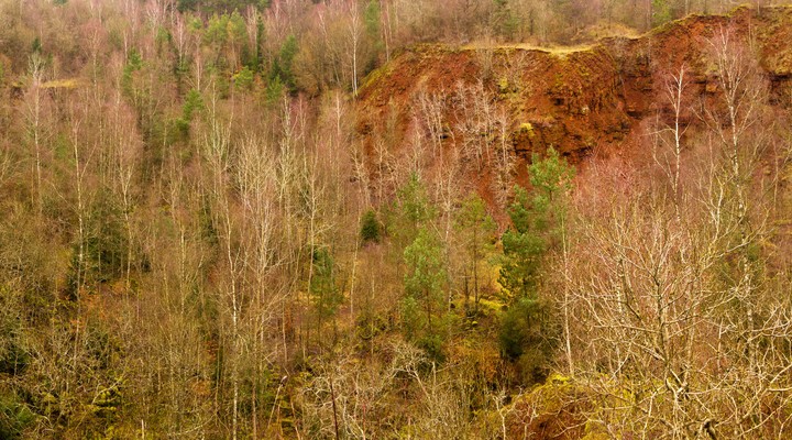 Terre Rouge, landschap Esch-sur-Alzette, Luxemburg