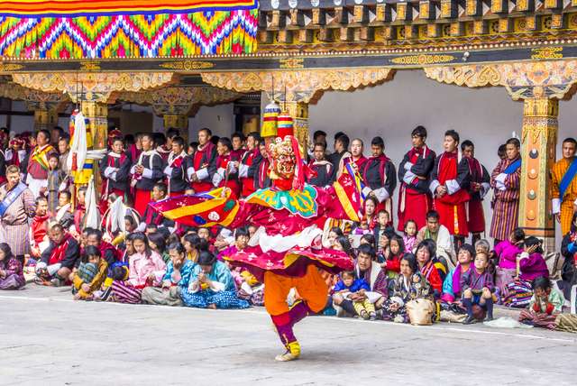 Geluk in Bhutan