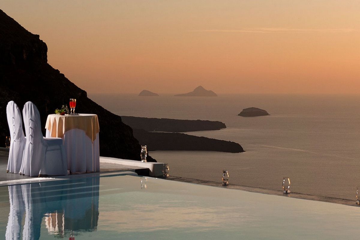 Romantisch dineren met dit uitzicht