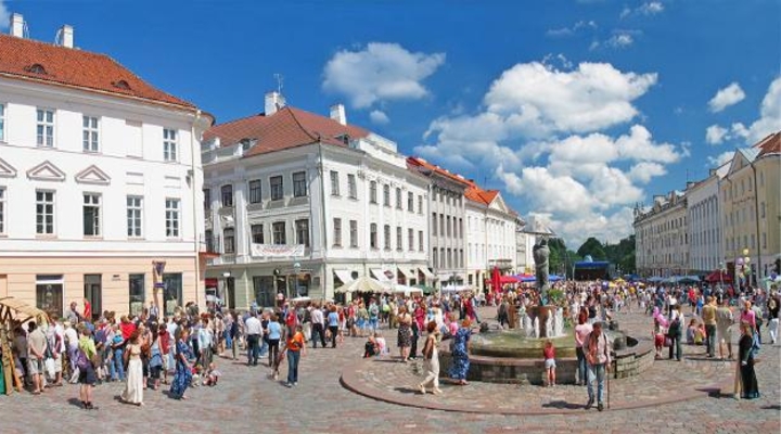 Tartu stad zuidoost Estland