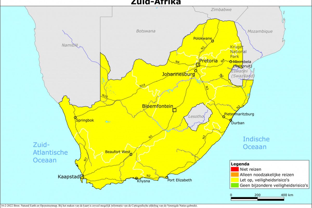 Reisadvies Zuid-Afrika