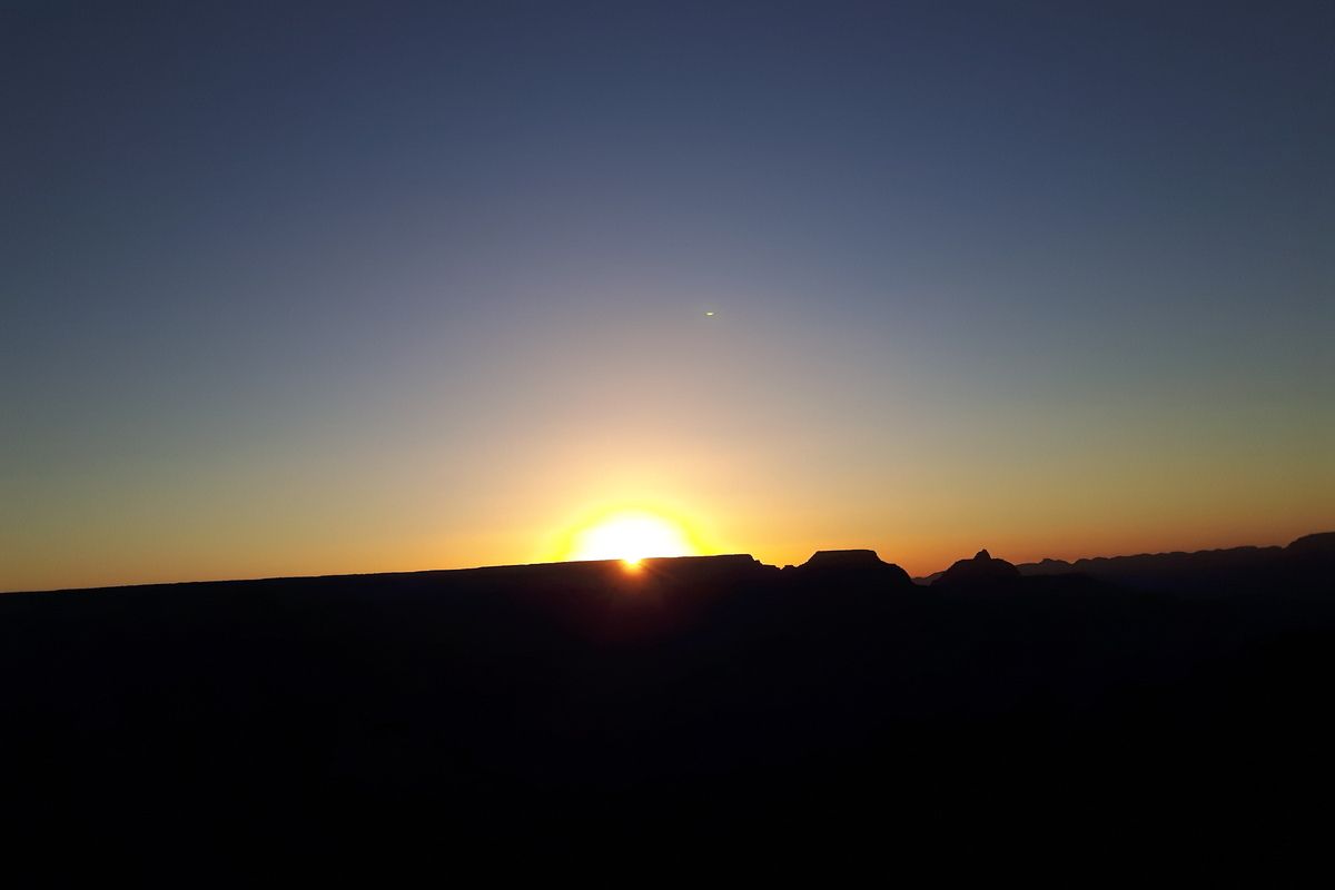 Zonsopkomst Grand Canyon