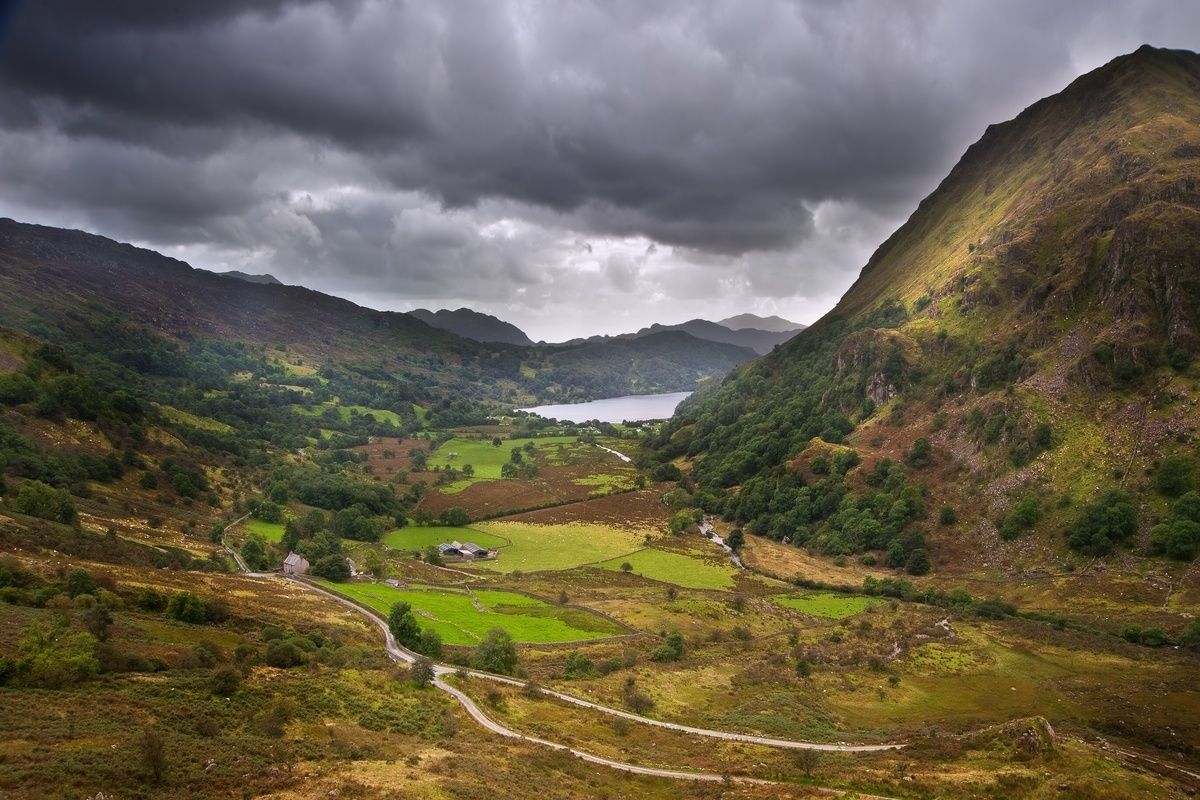 Beddgelert, hier kan de rode draak nog steeds liggen