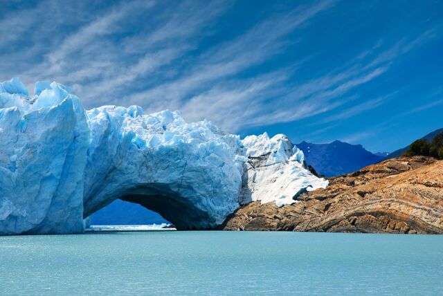 Gletsjer Perito Moreno in Patagonië