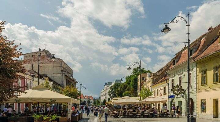 Centrale plein Sibiu, Roemenie